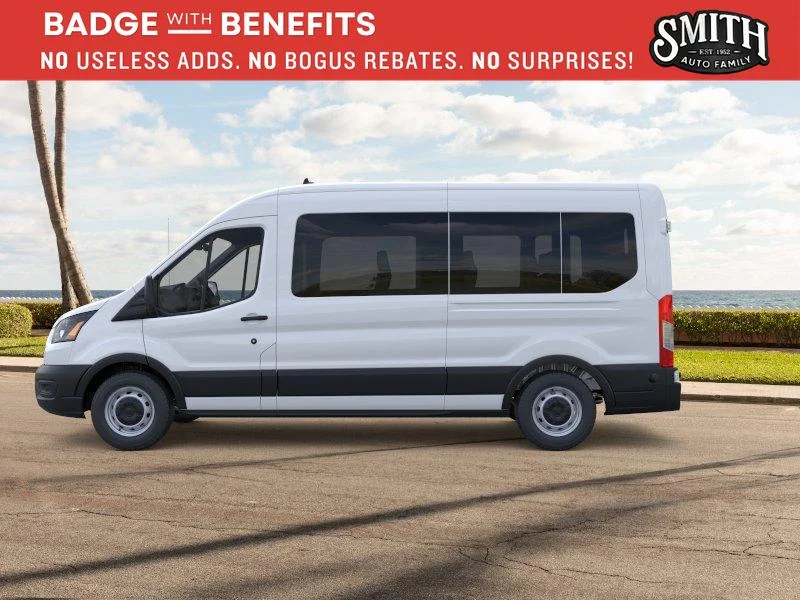 New 2026 Oxford White Ford Passenger Van XL image 4