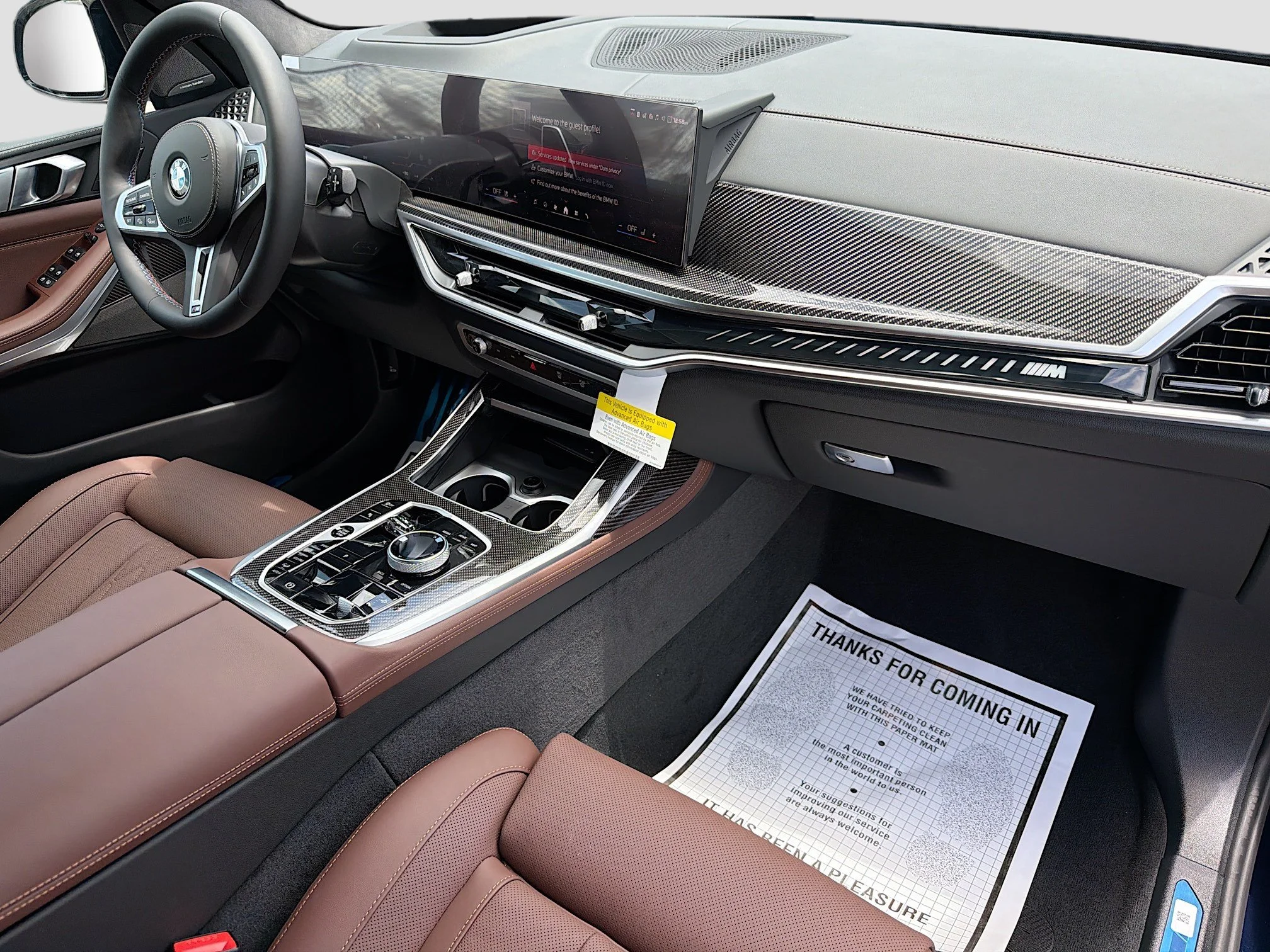 New 2027 Tanzanite Blue II Metallic BMW M60i image 14