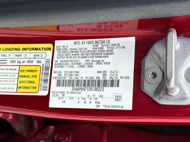 Used 2014 Red Ford SE image 30