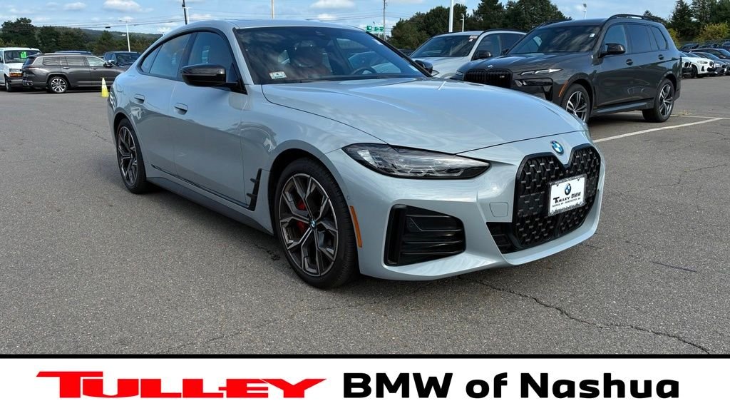 Used 2024 Brooklyn Grey Metallic BMW 430i xDrive Gran Coupe image 1