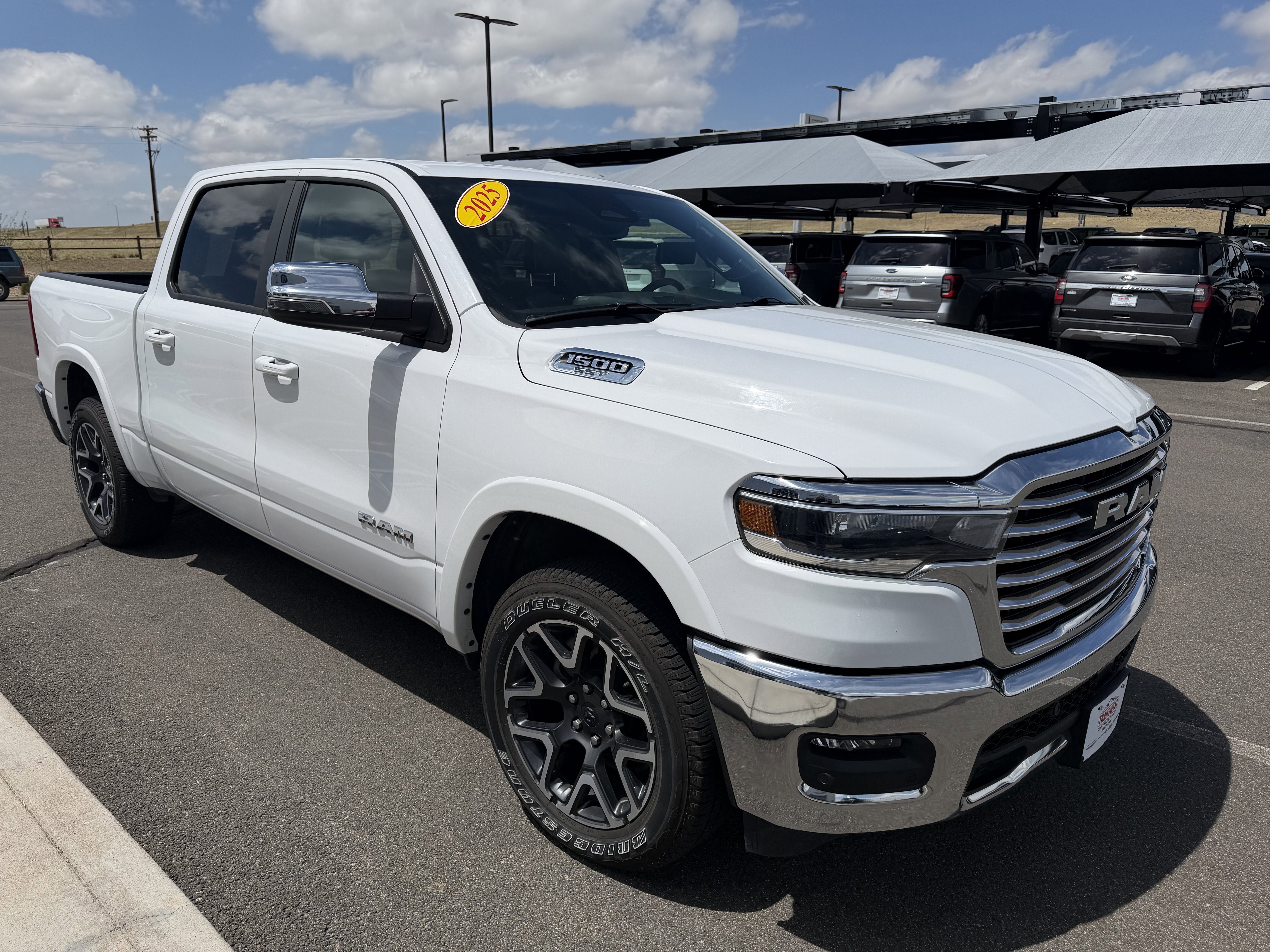 Used 2025 White Ram Laramie image 6