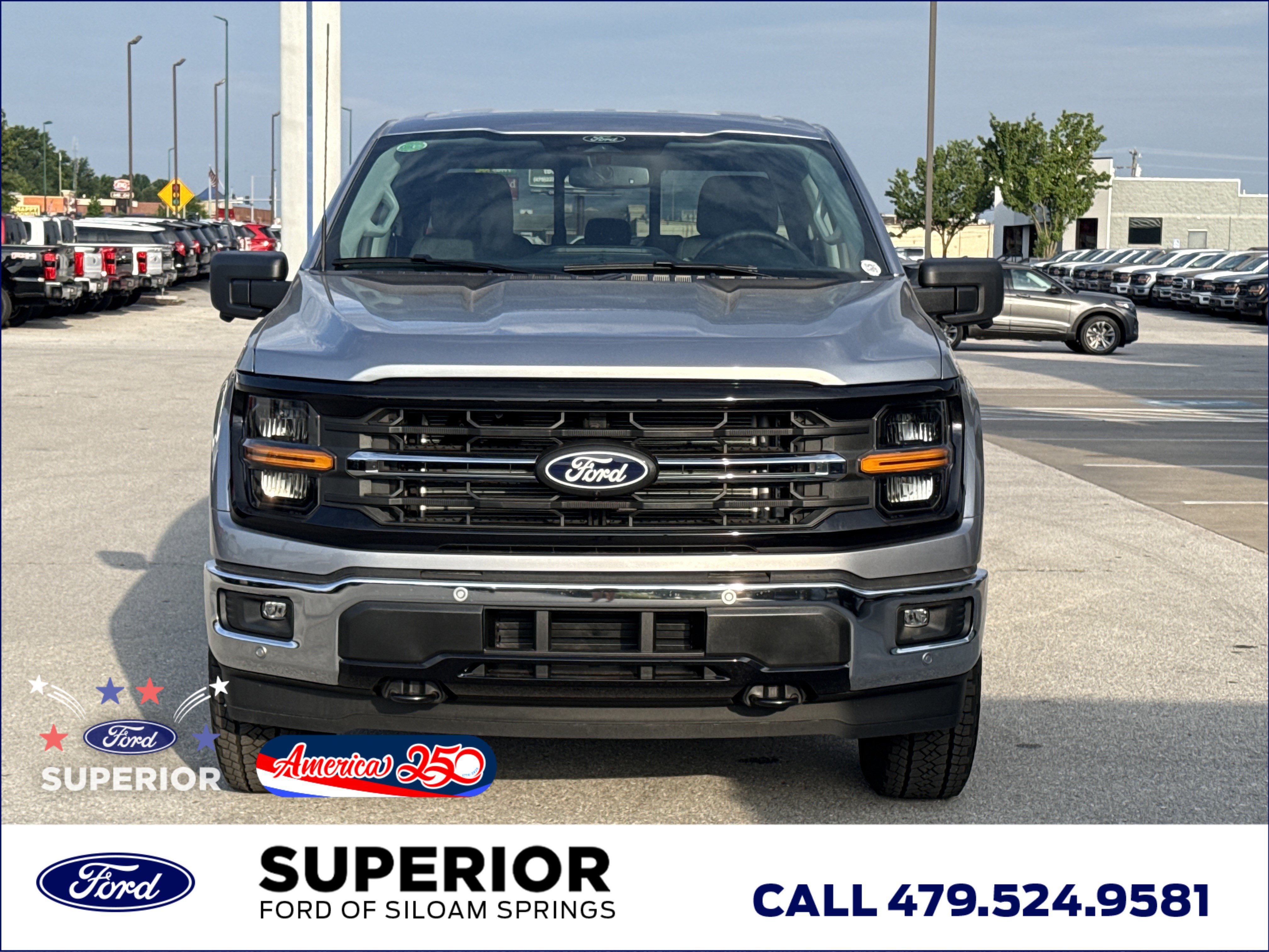 New 2026 Iconic Silver Metallic Ford XLT image 12