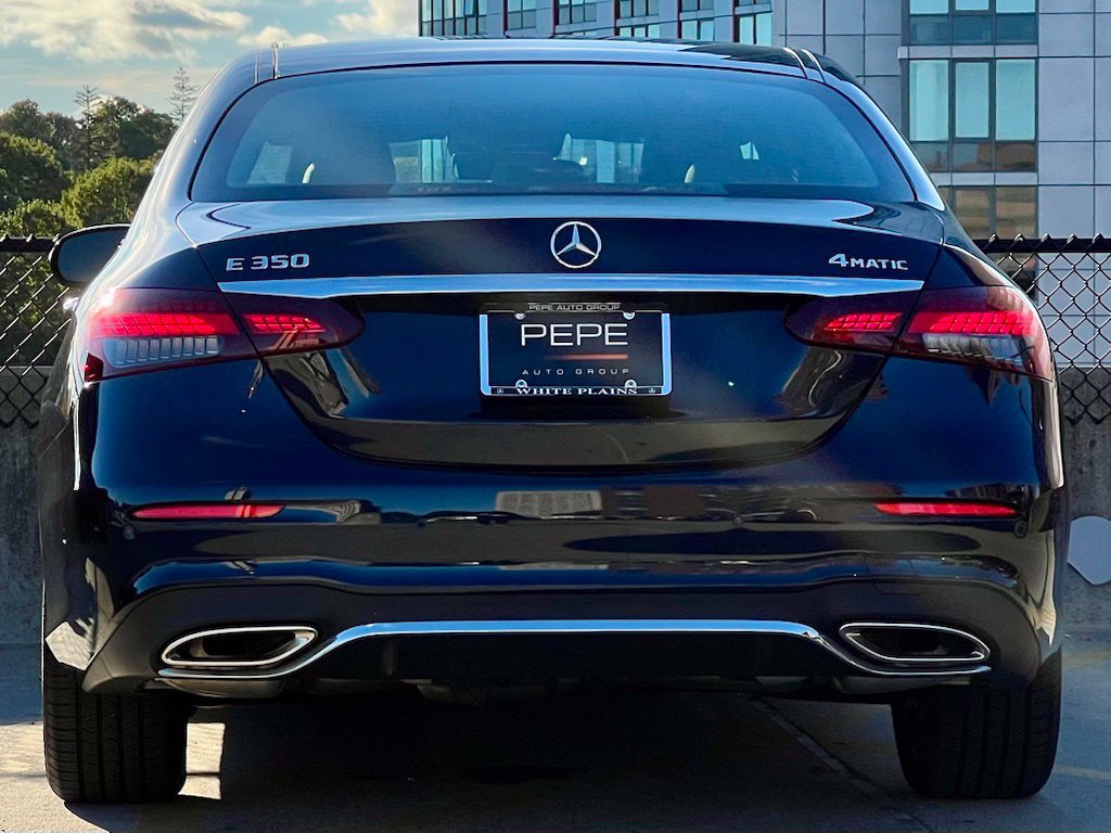 Certified Used 2023 Blue Mercedes-Benz E 350 image 6