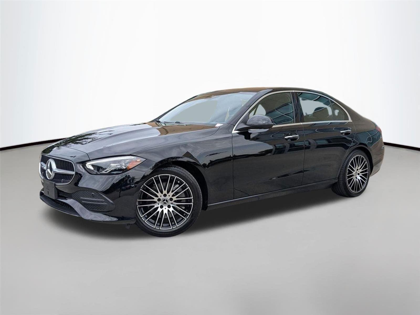 Used 2025 BLACK Mercedes-Benz C 300 image 1