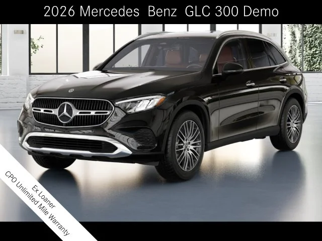 Certified Used 2026 Black Mercedes-Benz GLC 300 image 1