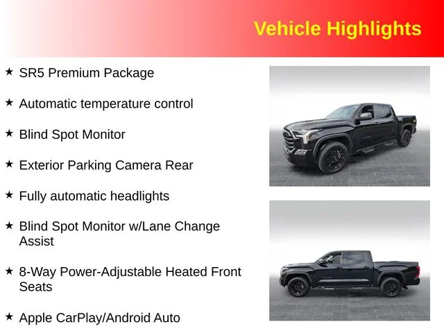 Used 2023 Black Toyota SR5 image 3