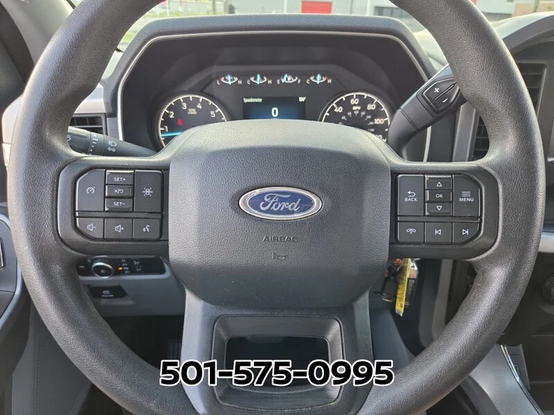 Used 2022 Agate Black Metallic FORD XLT 4WD SUPERCREW 5.5