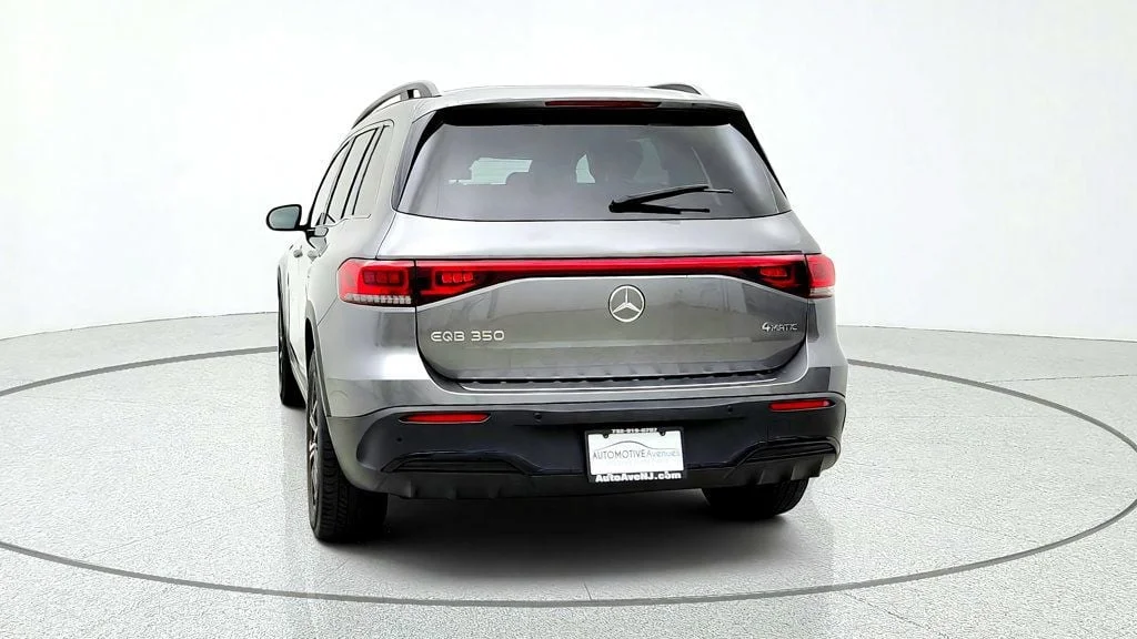 Used 2022 Mountain Grey Metallic Mercedes-Benz EQB 350 4MATIC SUV w/ AMG® Night Pkg & Driver Assist Pkg image 6