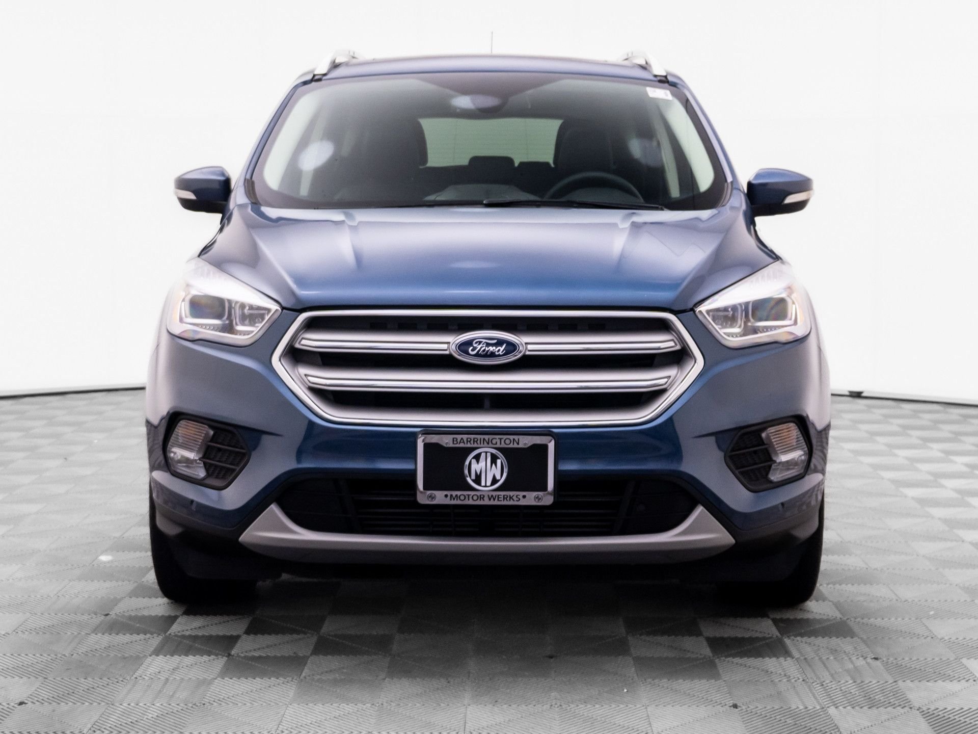 Used 2018 Blue Ford Titanium image 10