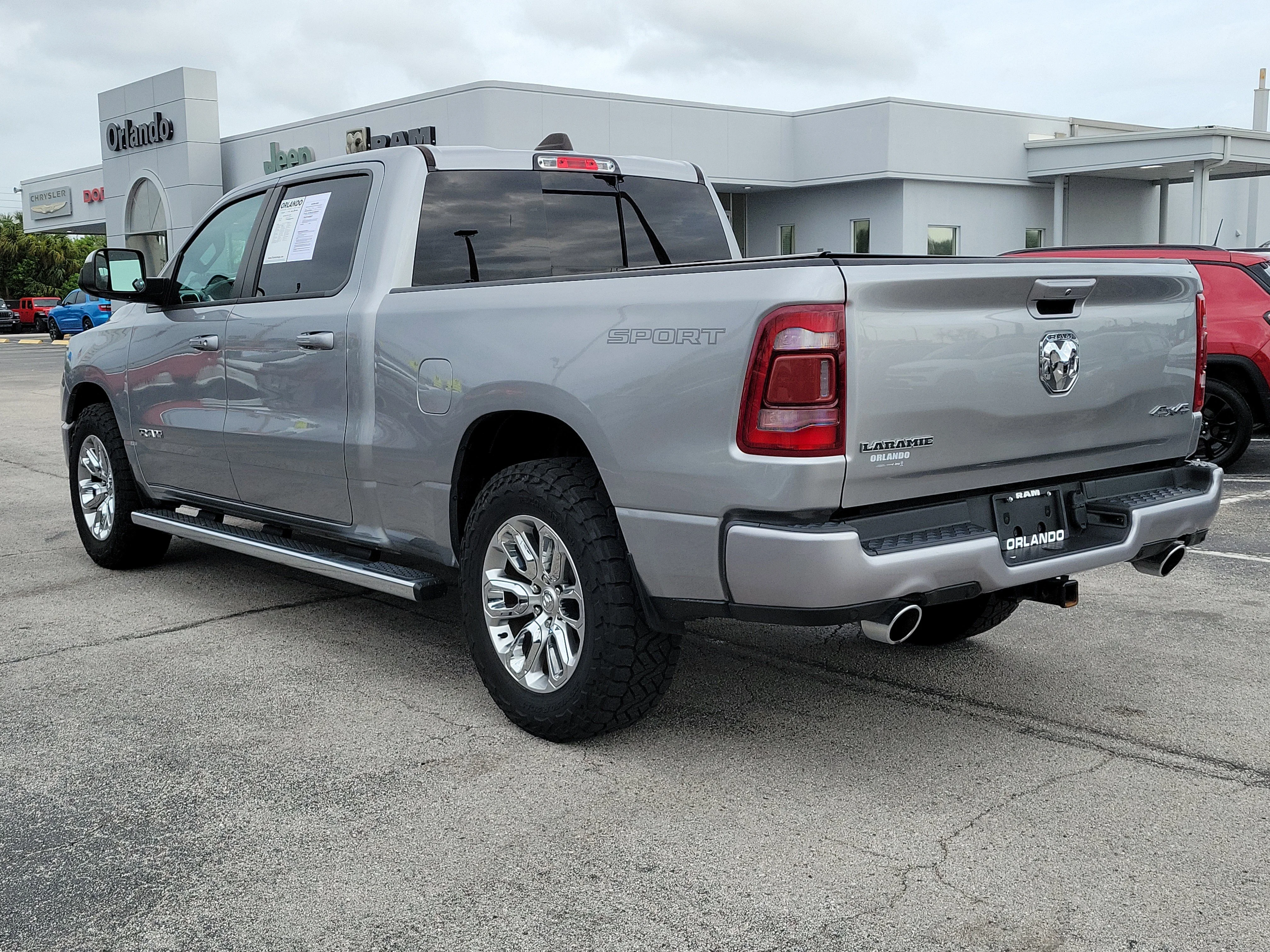 Used 2023 Billet Silver Metallic Clearcoat Ram Laramie image 5