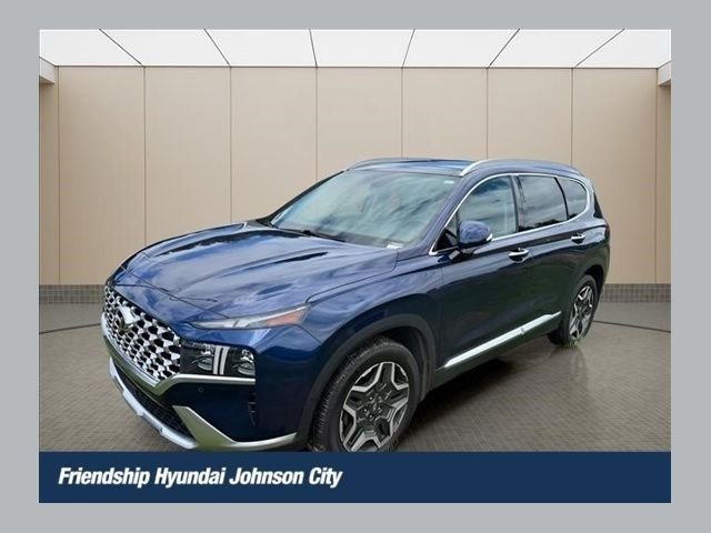 Used 2022 Blue Hyundai Limited image 1