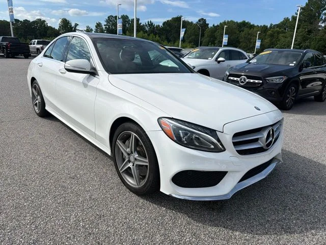 Used 2015 White Mercedes-Benz C 300 image 1