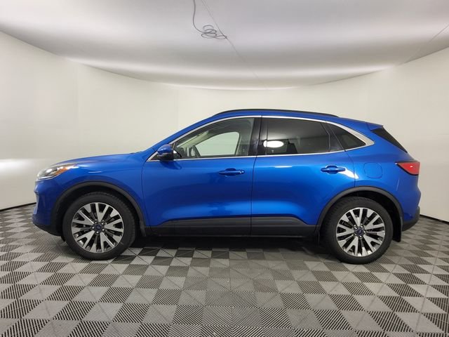 Used 2020 Blue Ford Titanium image 2