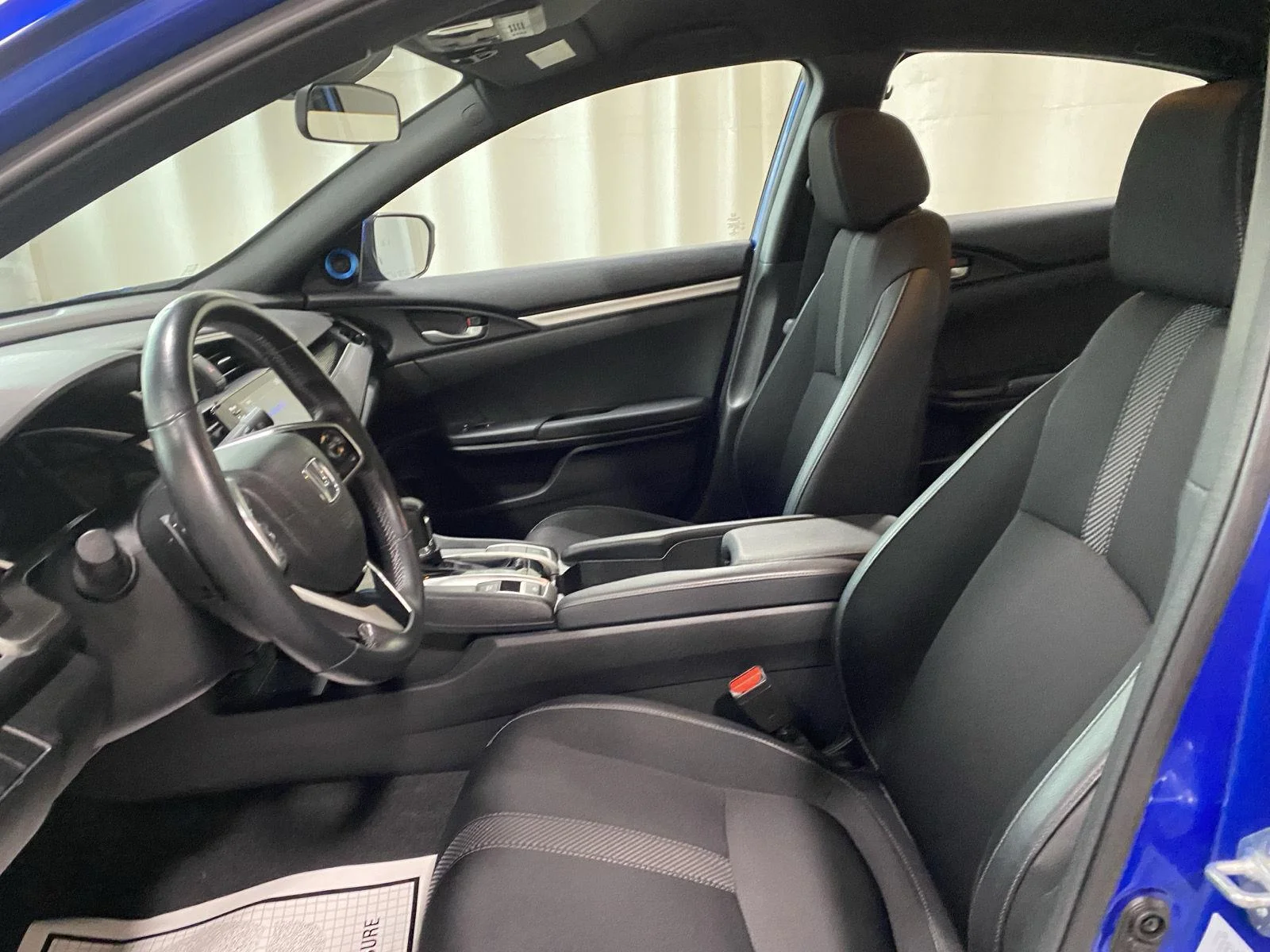 Used 2021 Aegean Blue Metallic Honda Sport image 17