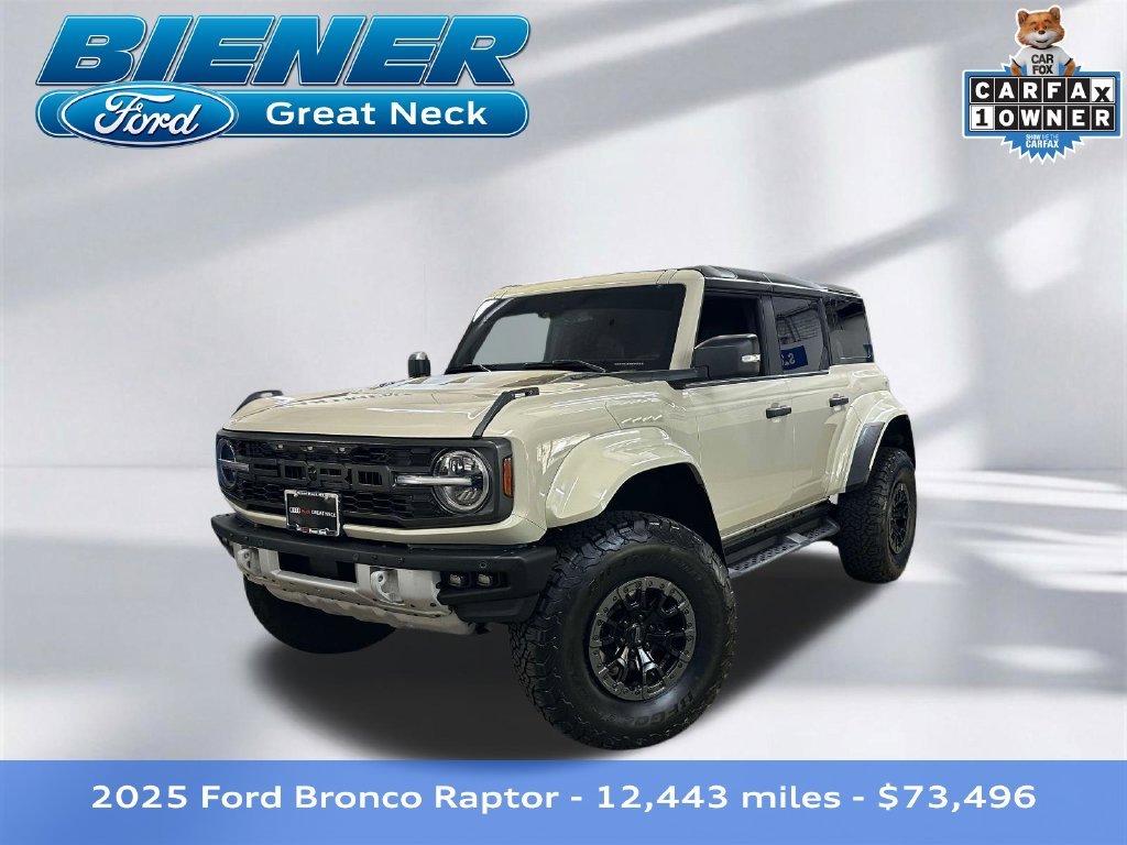 Certified Pre-Owned 2025 Ford Bronco Raptor 4WD