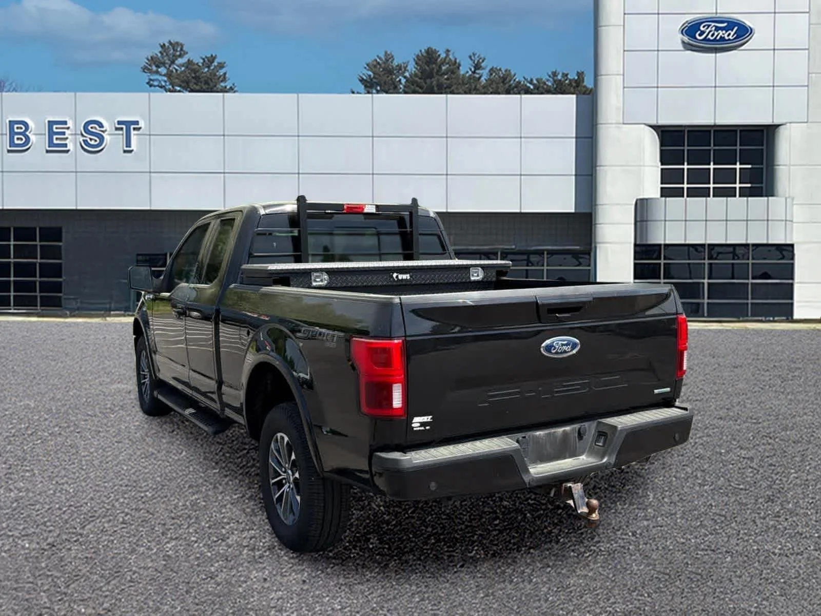 Used 2020 Agate Black Metallic Ford LARIAT image 7