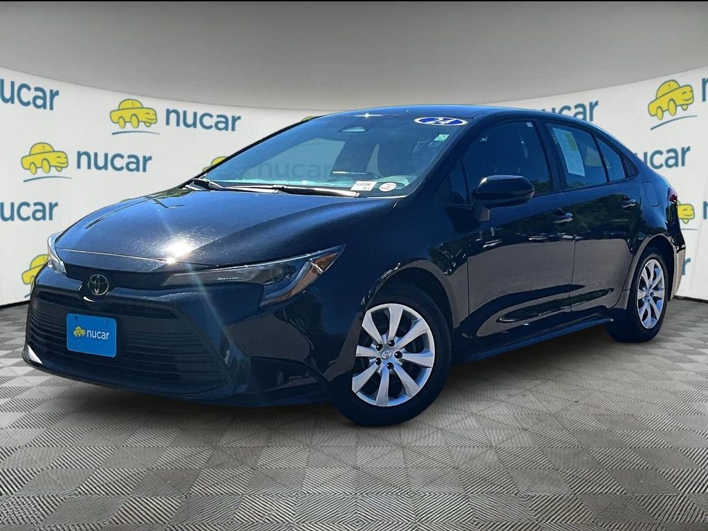 Used 2024 Black Toyota LE image 3