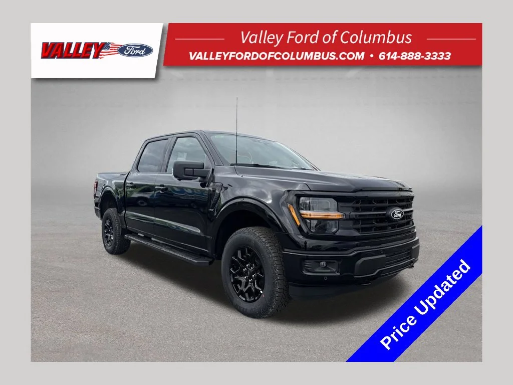 New 2026 Agate Black Metallic Ford XLT image 1