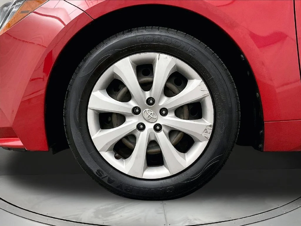 Used 2021 Red Toyota LE image 12
