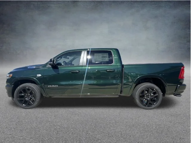 New 2026 Serrano-Green Metallic Exterior Paint RAM Laramie image 5
