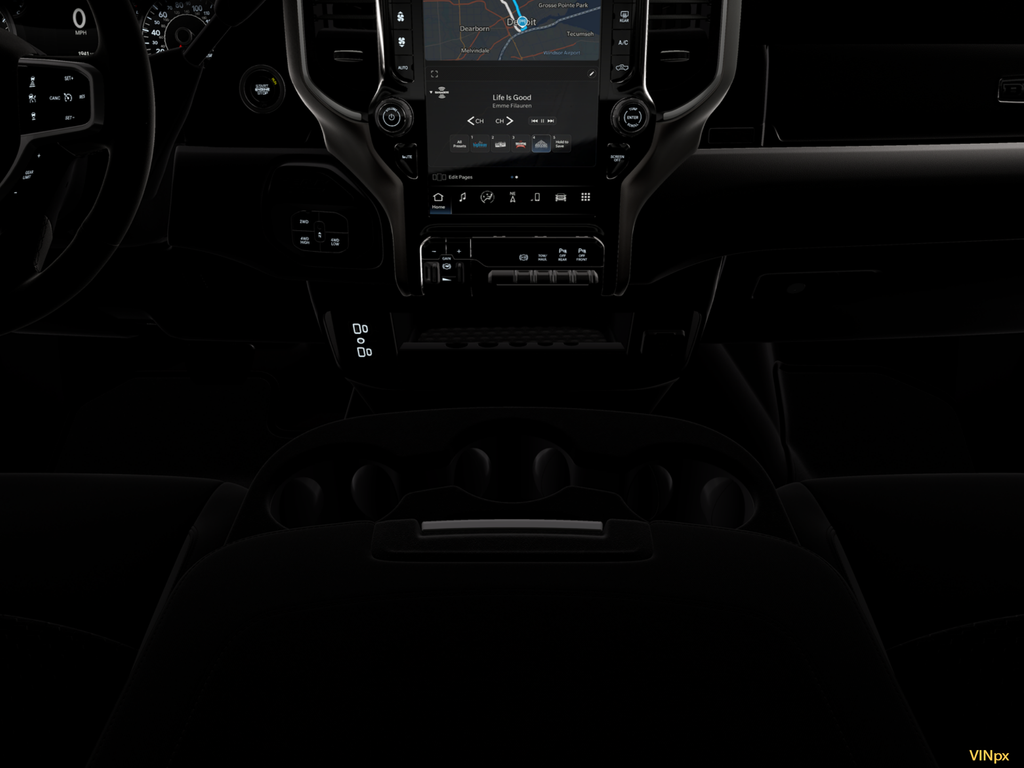 New 2026 Granite Crystal Metallic Clear-Coat Exterior Paint RAM Big Horn image 15