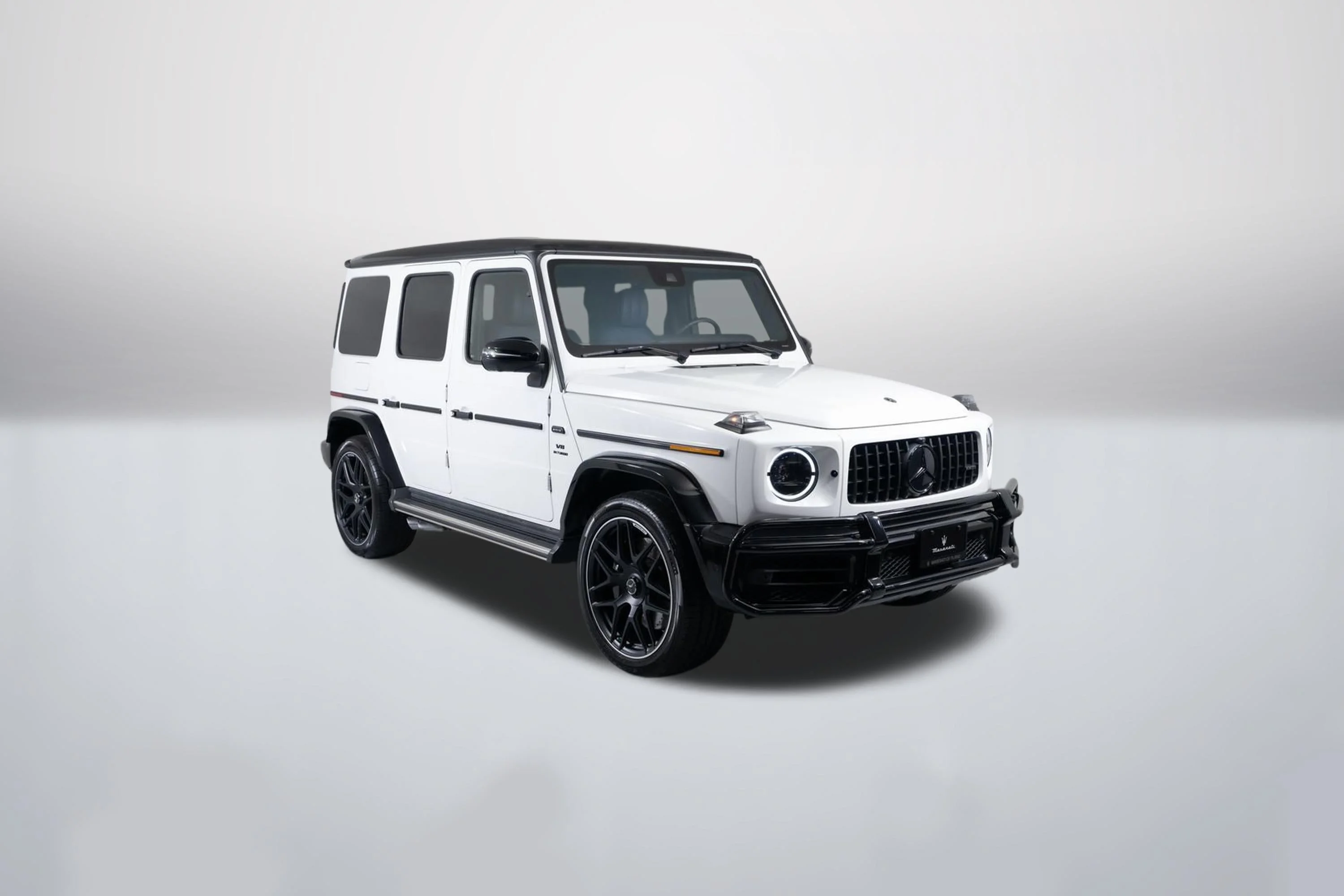 Used 2024 MANUFAKTUR Moonlight White Metallic Mercedes-Benz G 63 AMG® image 1