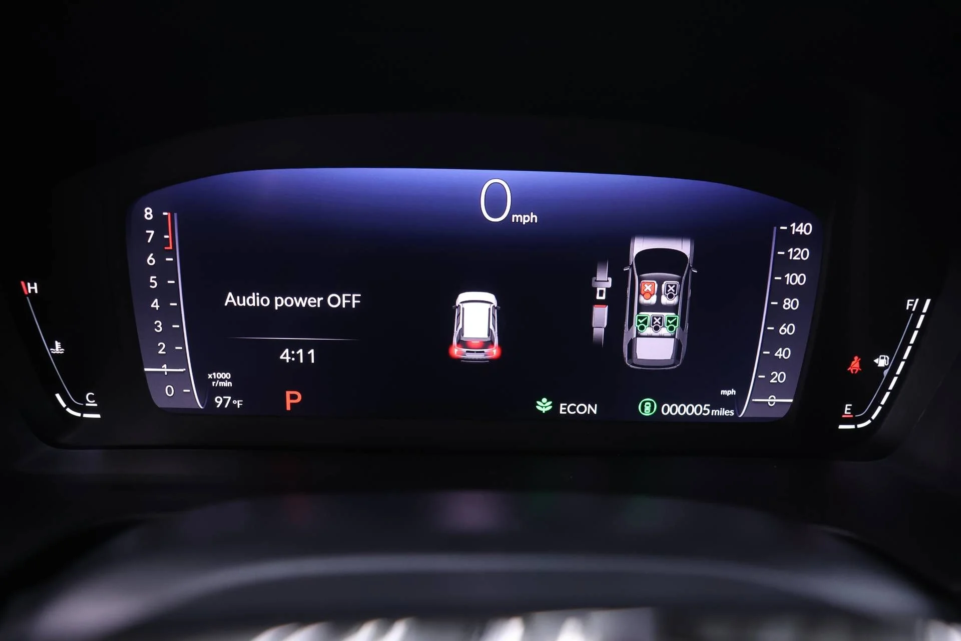 New 2026 Platinum White Pearl Honda RTL Towing image 8