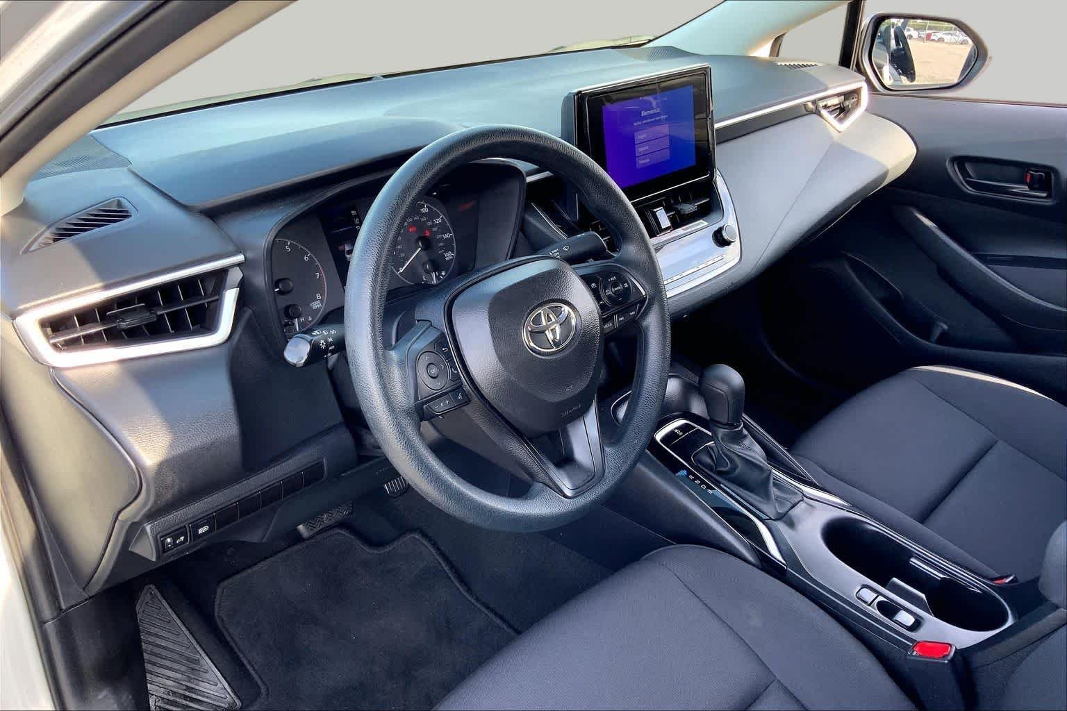 Used 2024 Classic Silver Metallic Toyota LE image 17