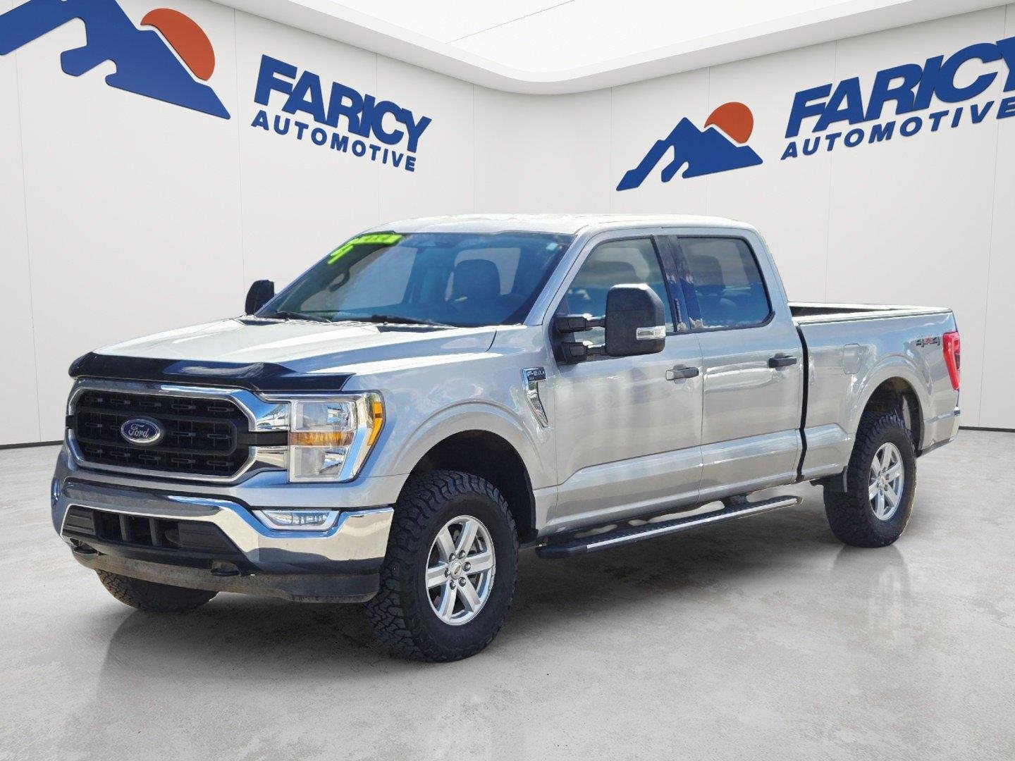 Certified Used 2021 Iconic Silver Ford XLT image 1