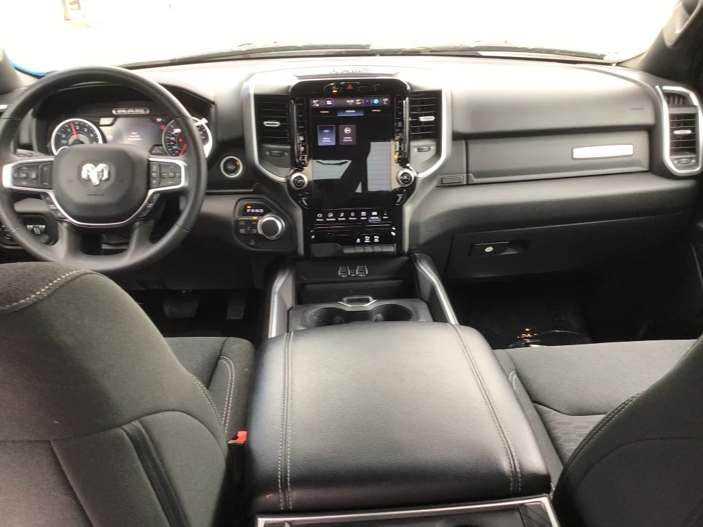 Used 2025 Bright White Clearcoat Ram Big Horn image 12
