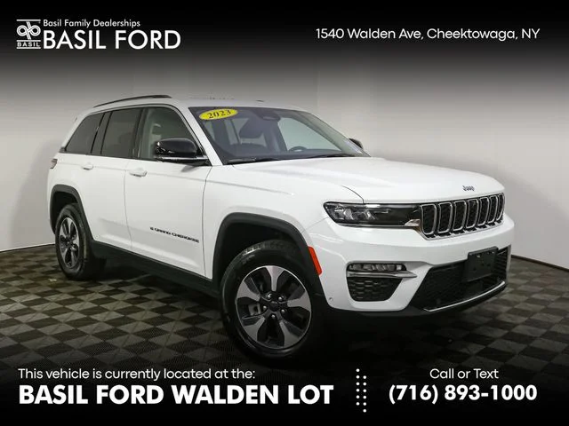 Used 2023 White Jeep 4xe image 1