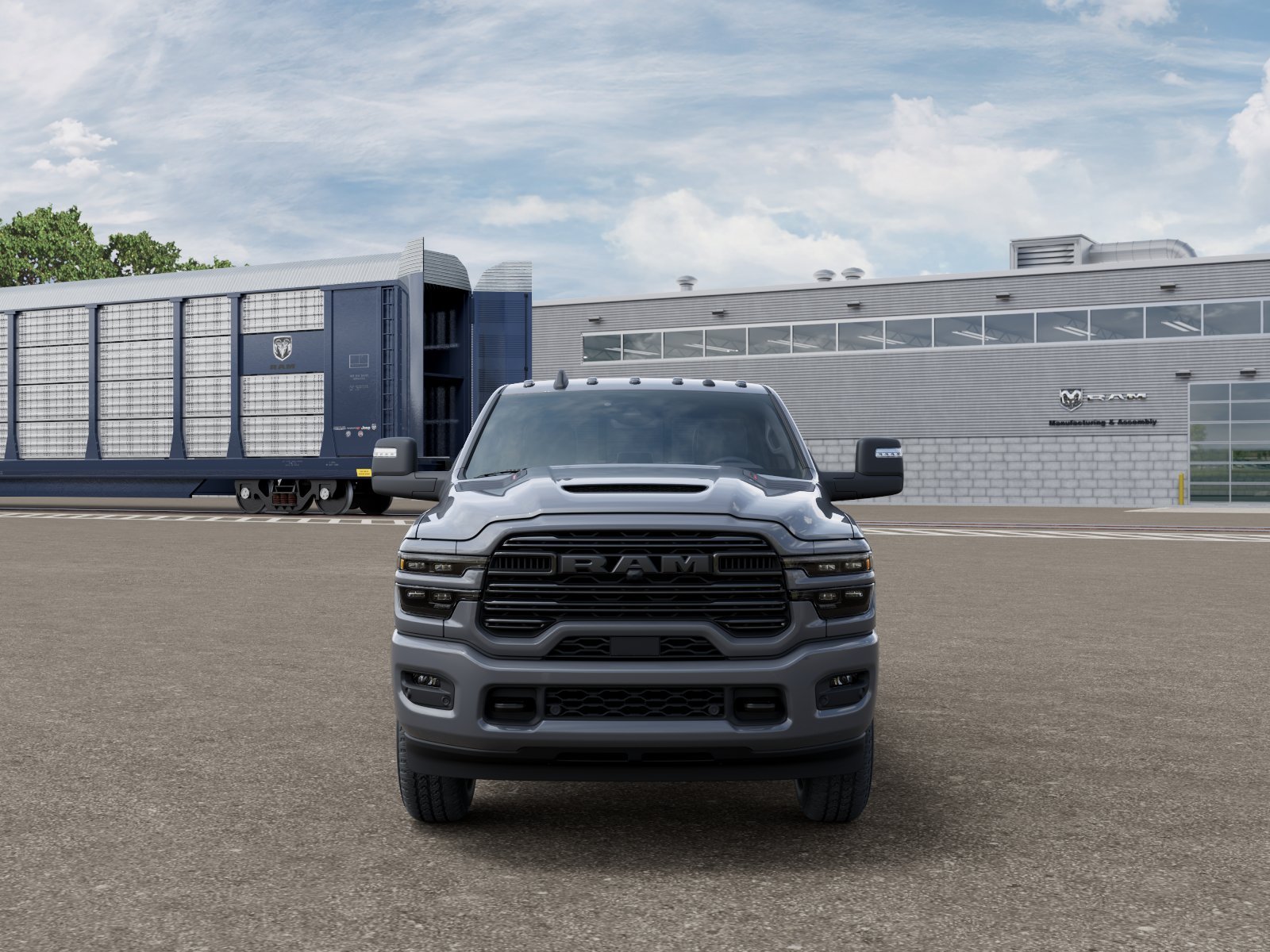 New 2026 Ceramic Gray Clear-Coat Exterior Paint RAM LARAMIE image 6