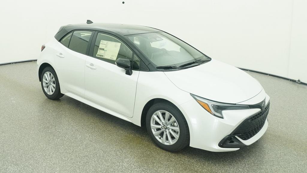 New 2027 Wind Chill Pearl with Black roof Toyota SE image 10