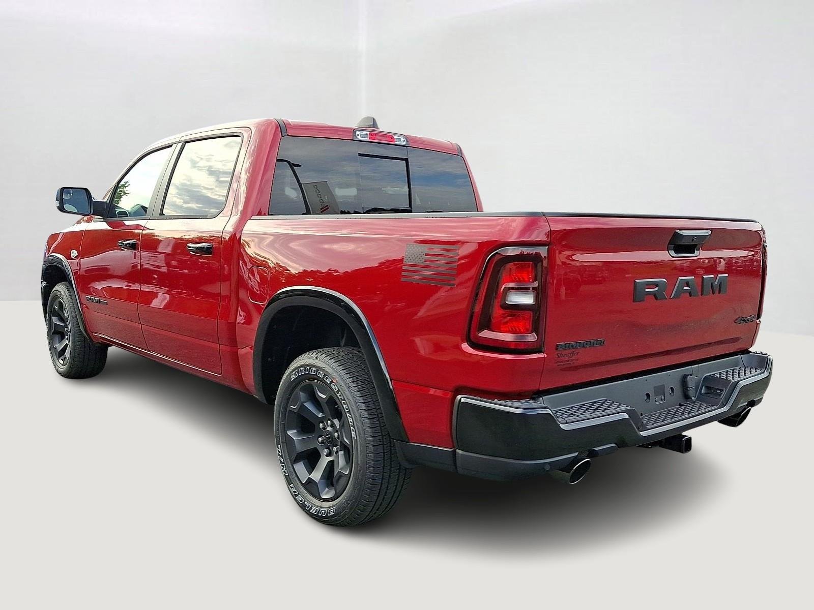 New 2026 Molten Red Pearl-Coat Exterior Paint RAM Big Horn image 4