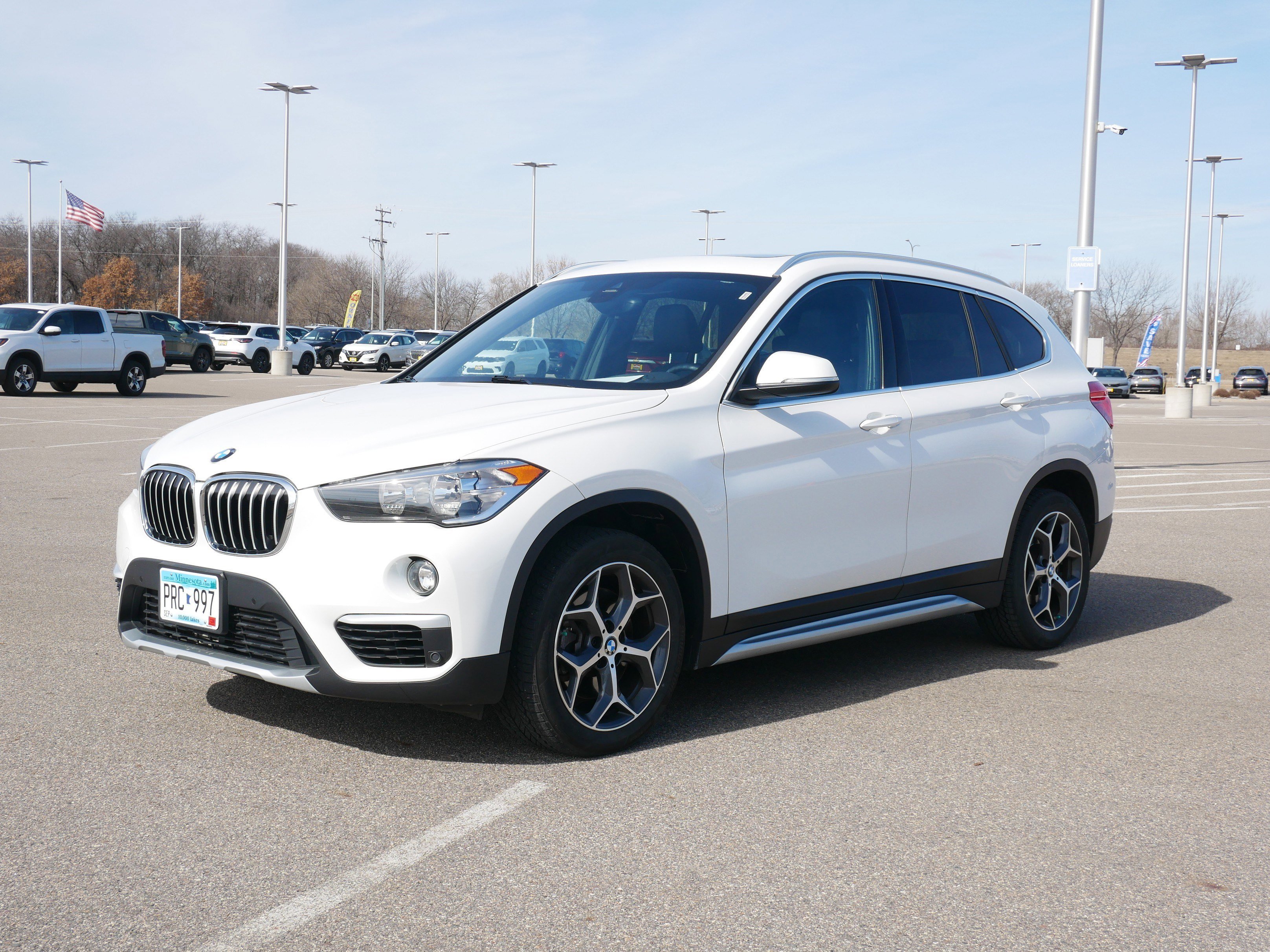 Used 2019 BMW X1 28i with VIN WBXHT3C56K3H35169 for sale in Waite Park, Minnesota