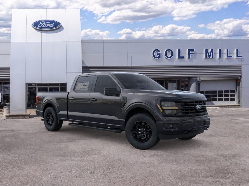 New 2026 Agate Black Metallic Ford XLT image 7