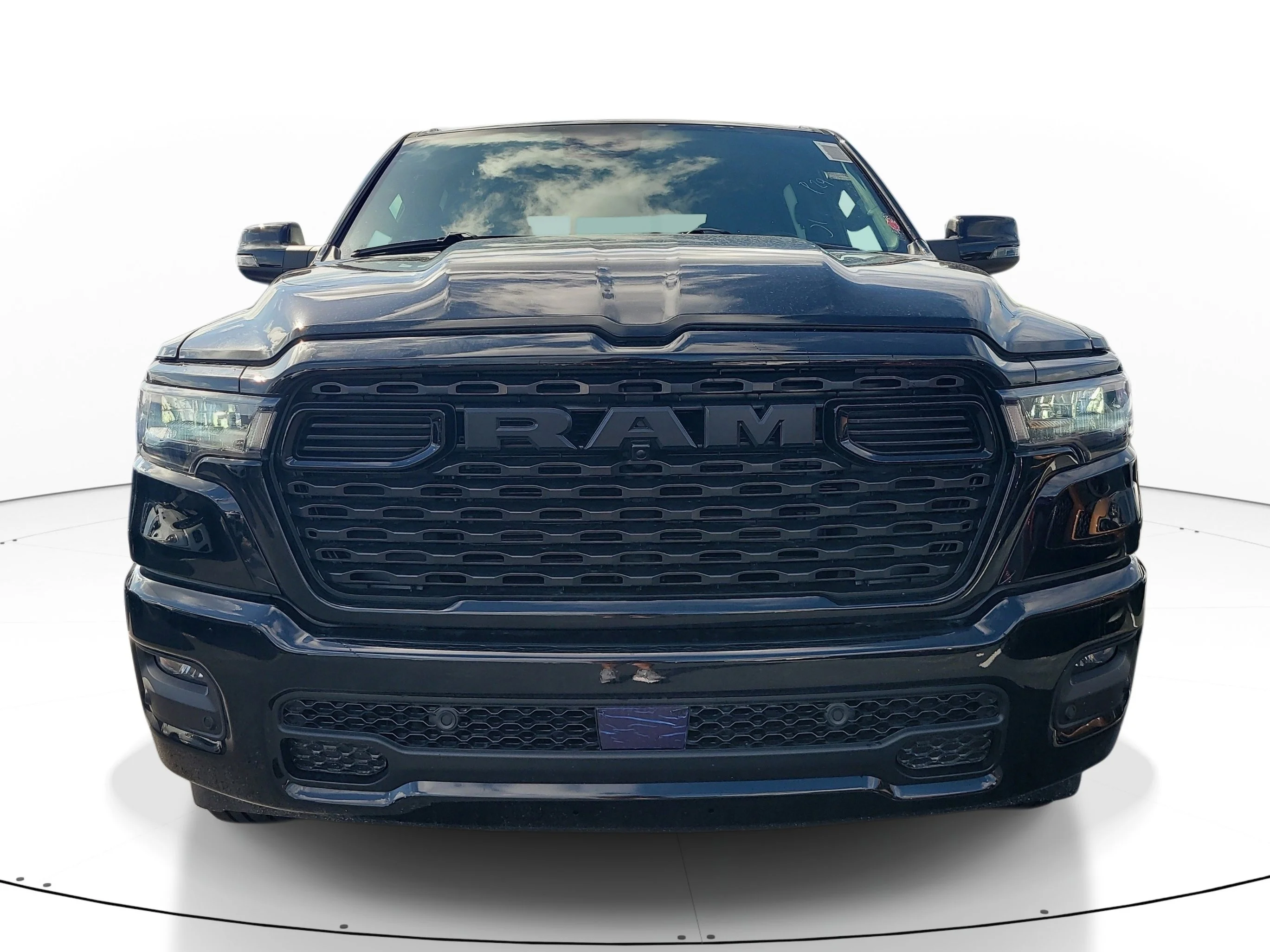 New 2026 Diamond Black Crystal Pearlcoat Ram Big Horn image 3