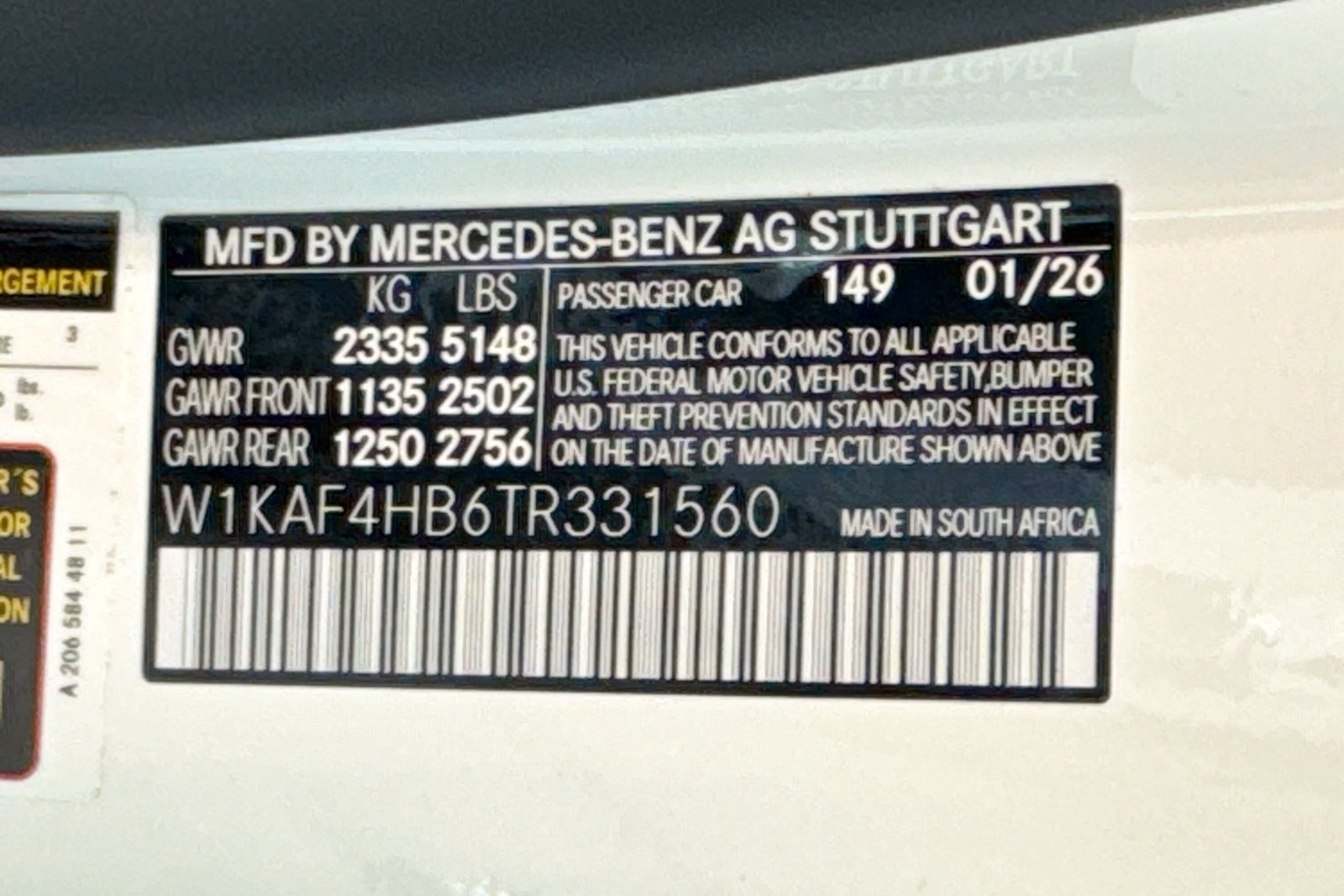 New 2026 Polar White Mercedes-Benz C 300 image 30