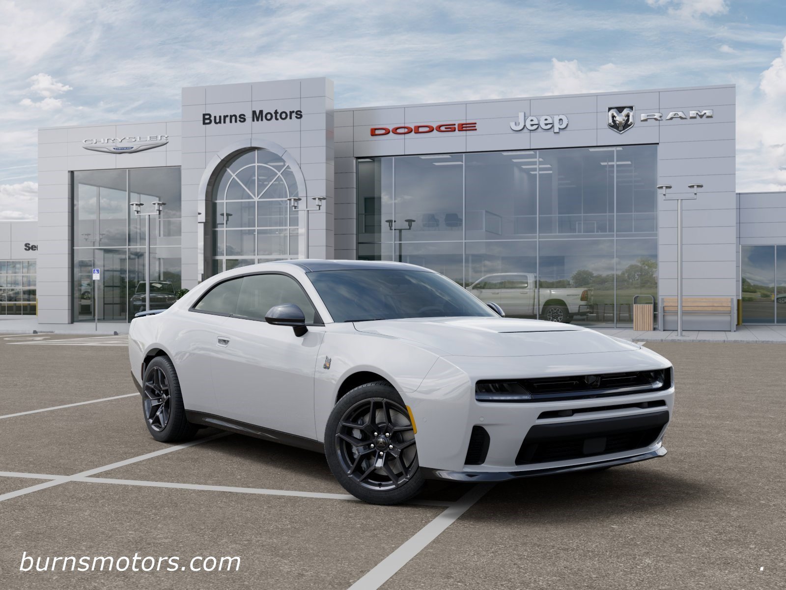New 2026 White Knuckle Exterior Paint Dodge Scat Pack Blacktop image 5