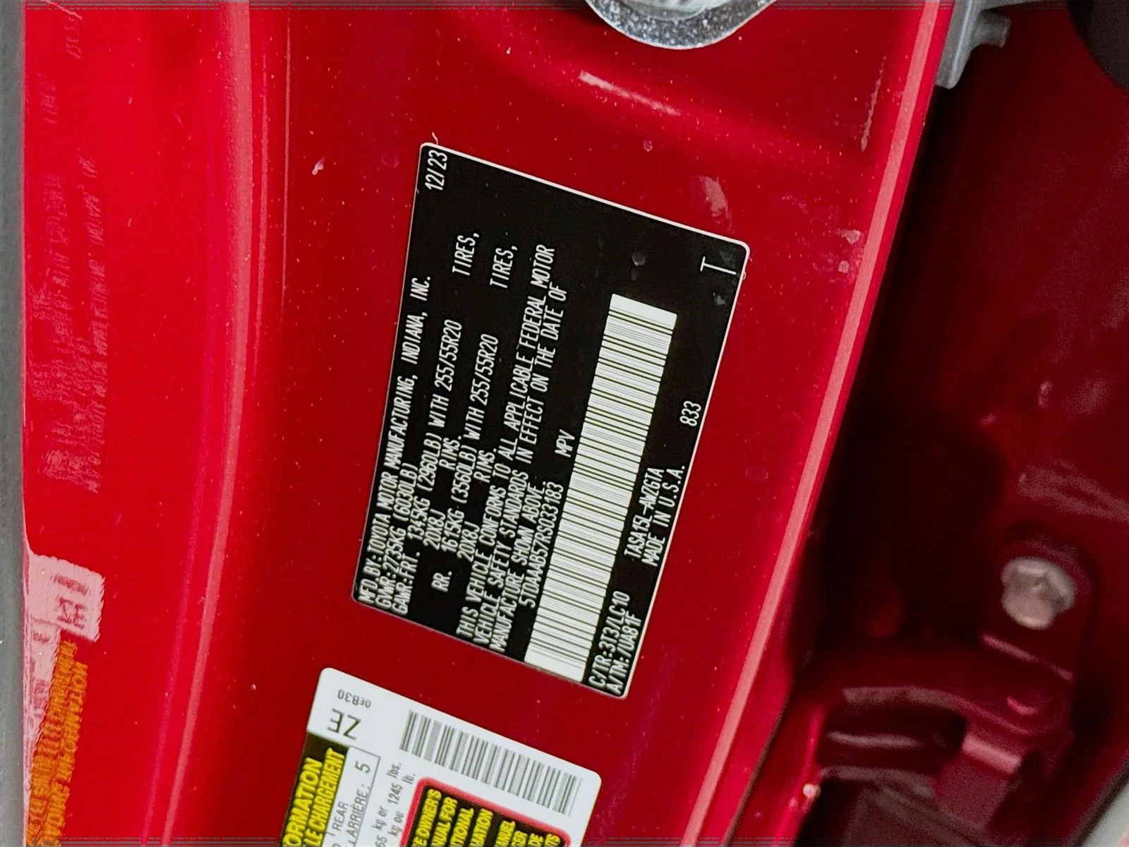 Certified Used 2024 Red Toyota Limited image 27