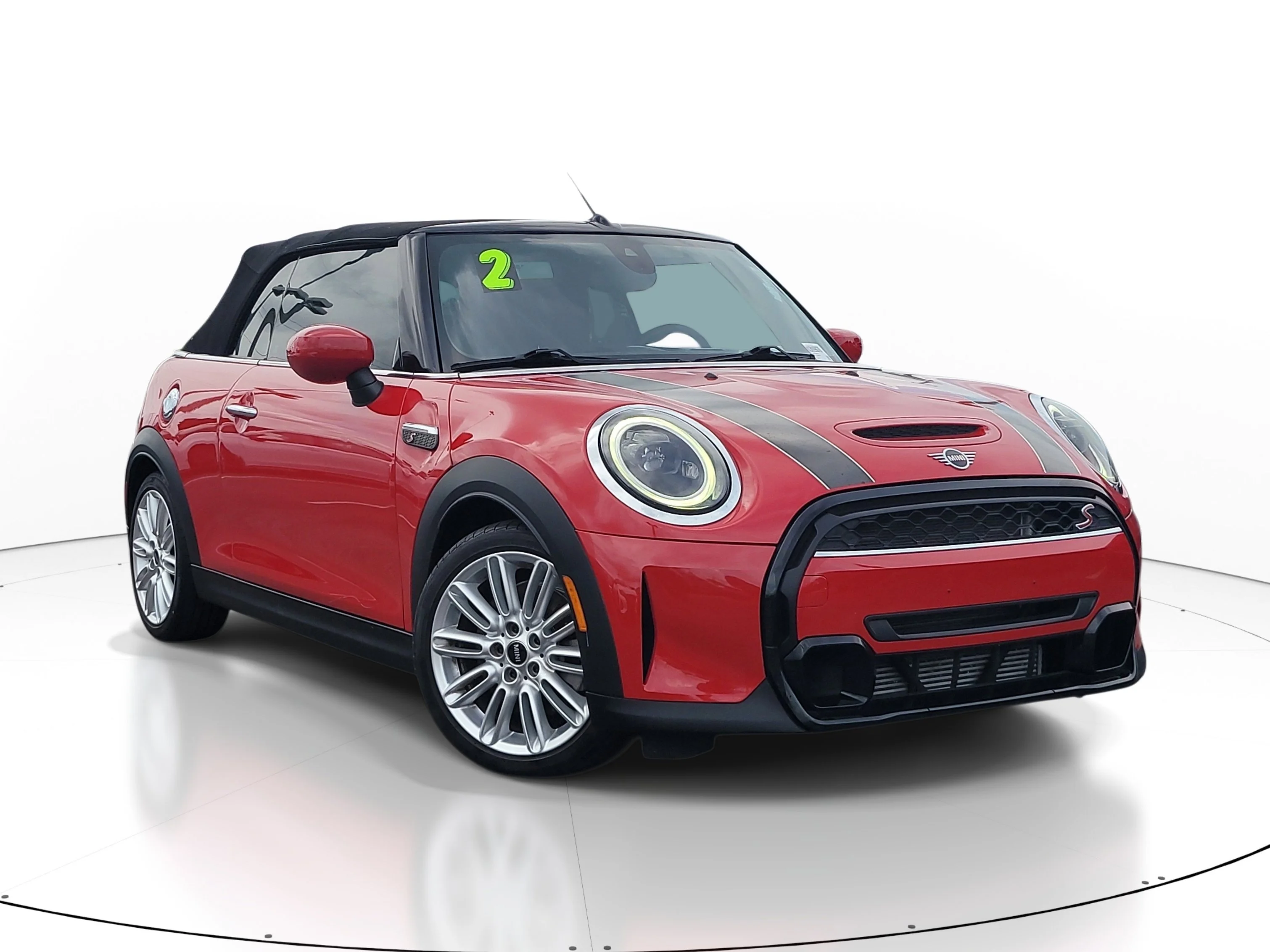 Used 2022 Chili Red MINI Cooper S image 1