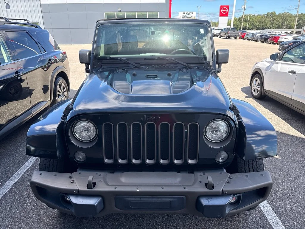 Used 2017 Black Jeep Unlimited Sahara image 2