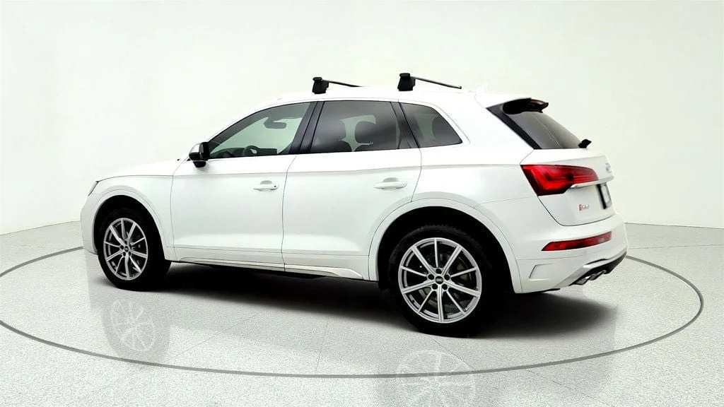 Used 2021 Glacier White Metallic Audi Premium Plus 3.0 TFSI quattro w/ Nav & B&O 3D Audio image 7