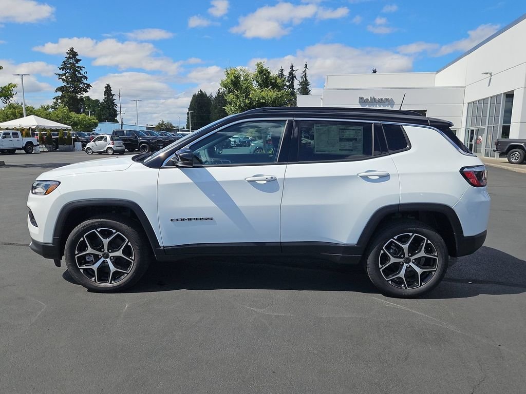 New 2026 Bright White Clearcoat Jeep Limited image 3