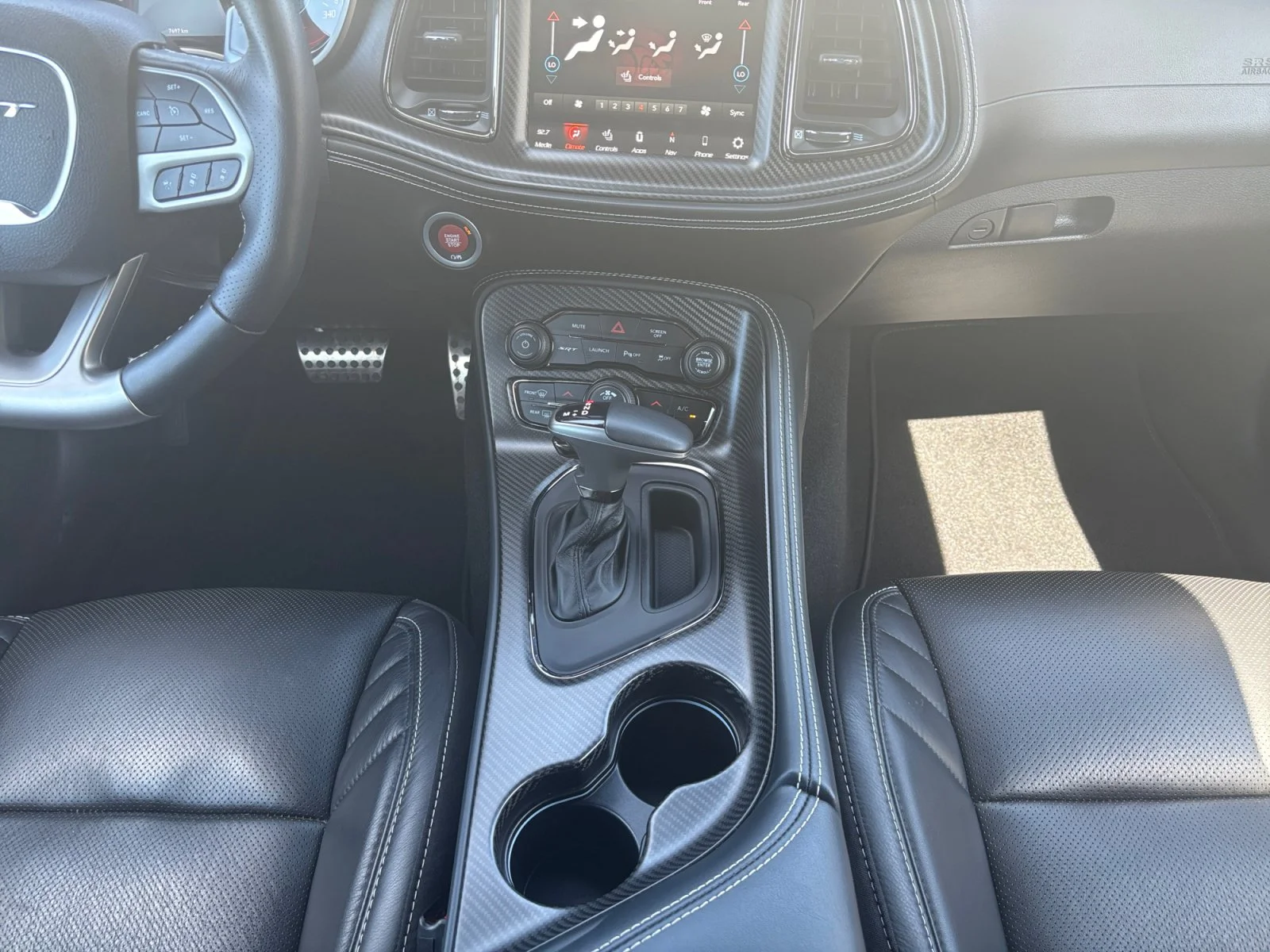 Used 2022 Granite Crystal Metallic Dodge SRT Hellcat image 15