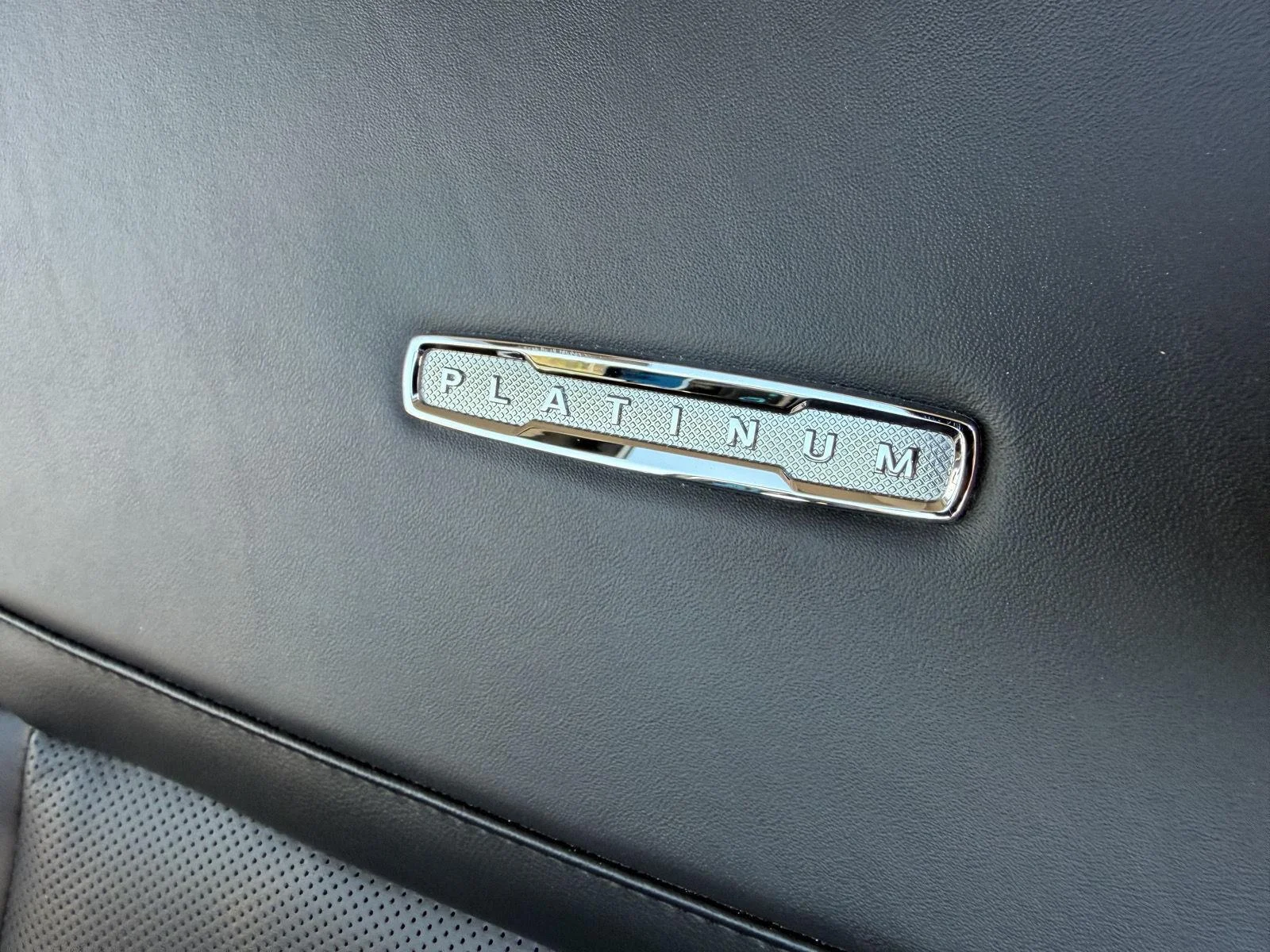 Used 2025 Space Silver Ford Platinum image 18