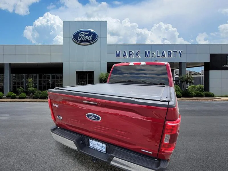 Used 2022 Red Metallic FORD XLT 4WD SUPERCREW 5.5