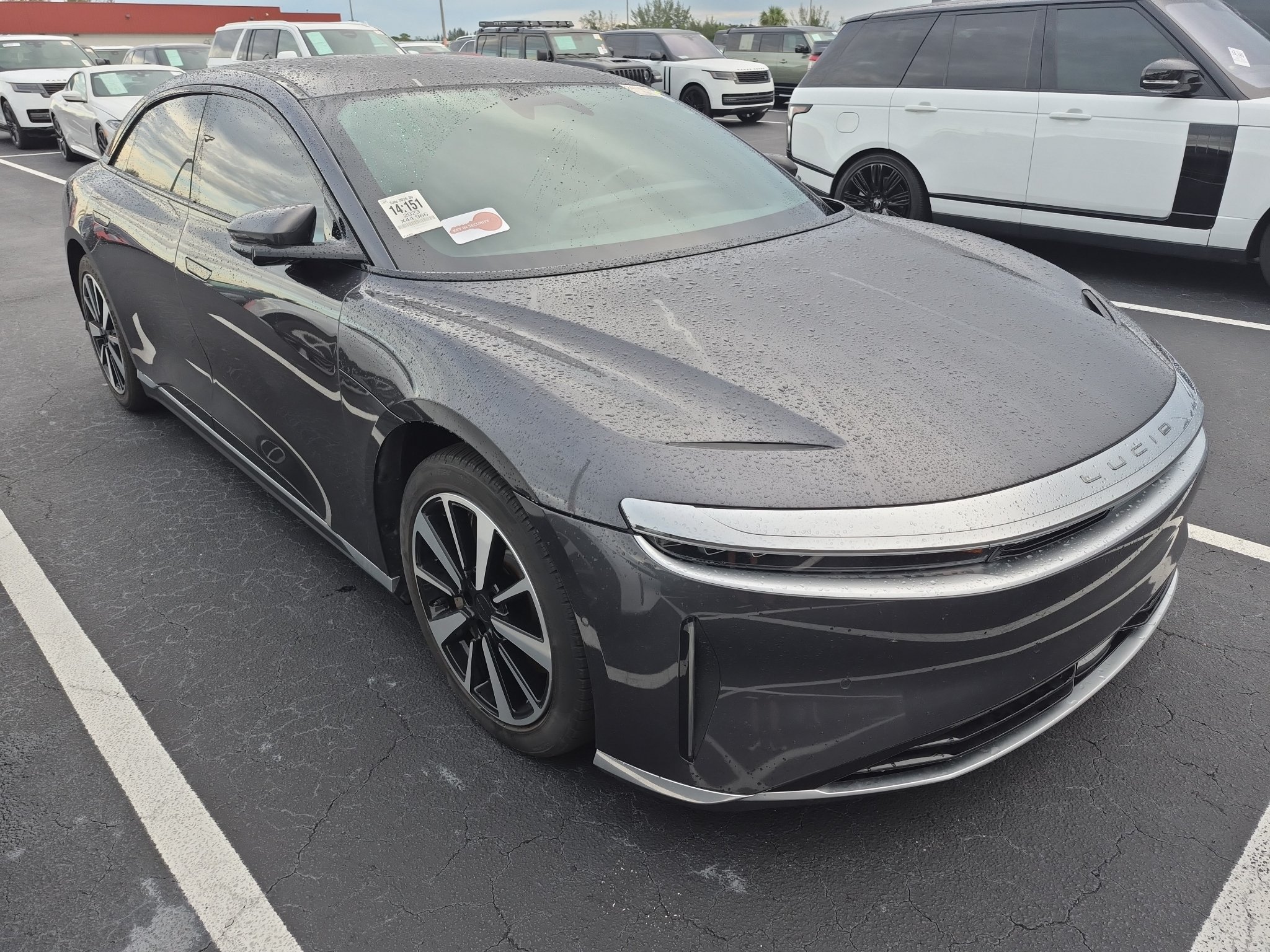 Used 2023 Quantum Gray Metallic Lucid Pure image 2