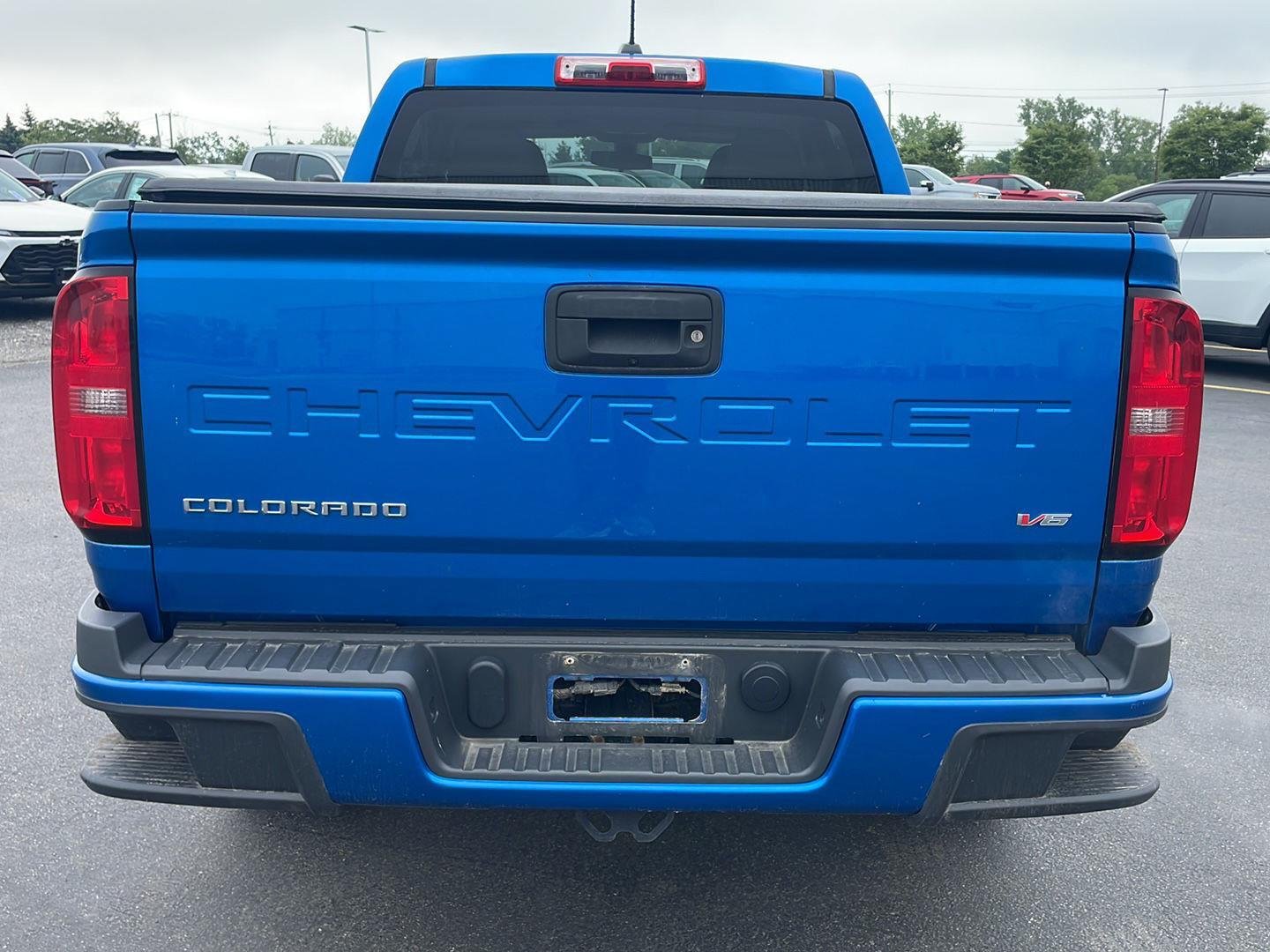 Used 2021 Bright Blue Metallic Chevrolet 4WD Work Truck image 10