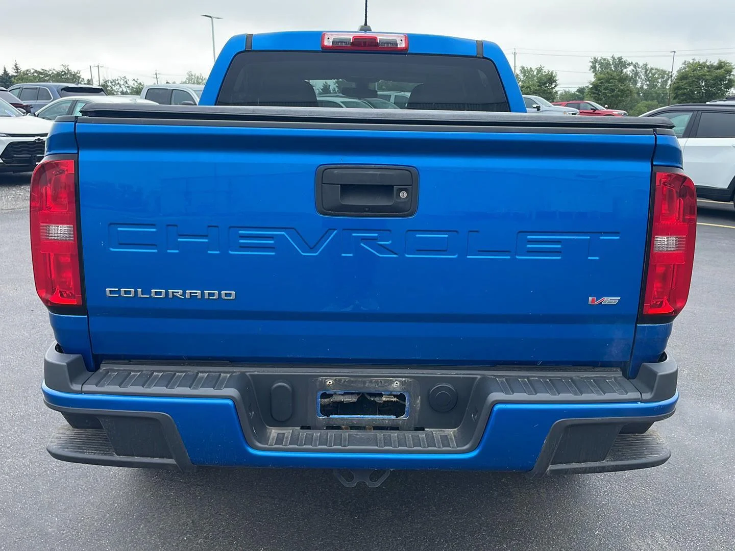 Used 2021 Bright Blue Metallic Chevrolet 4WD Work Truck image 10